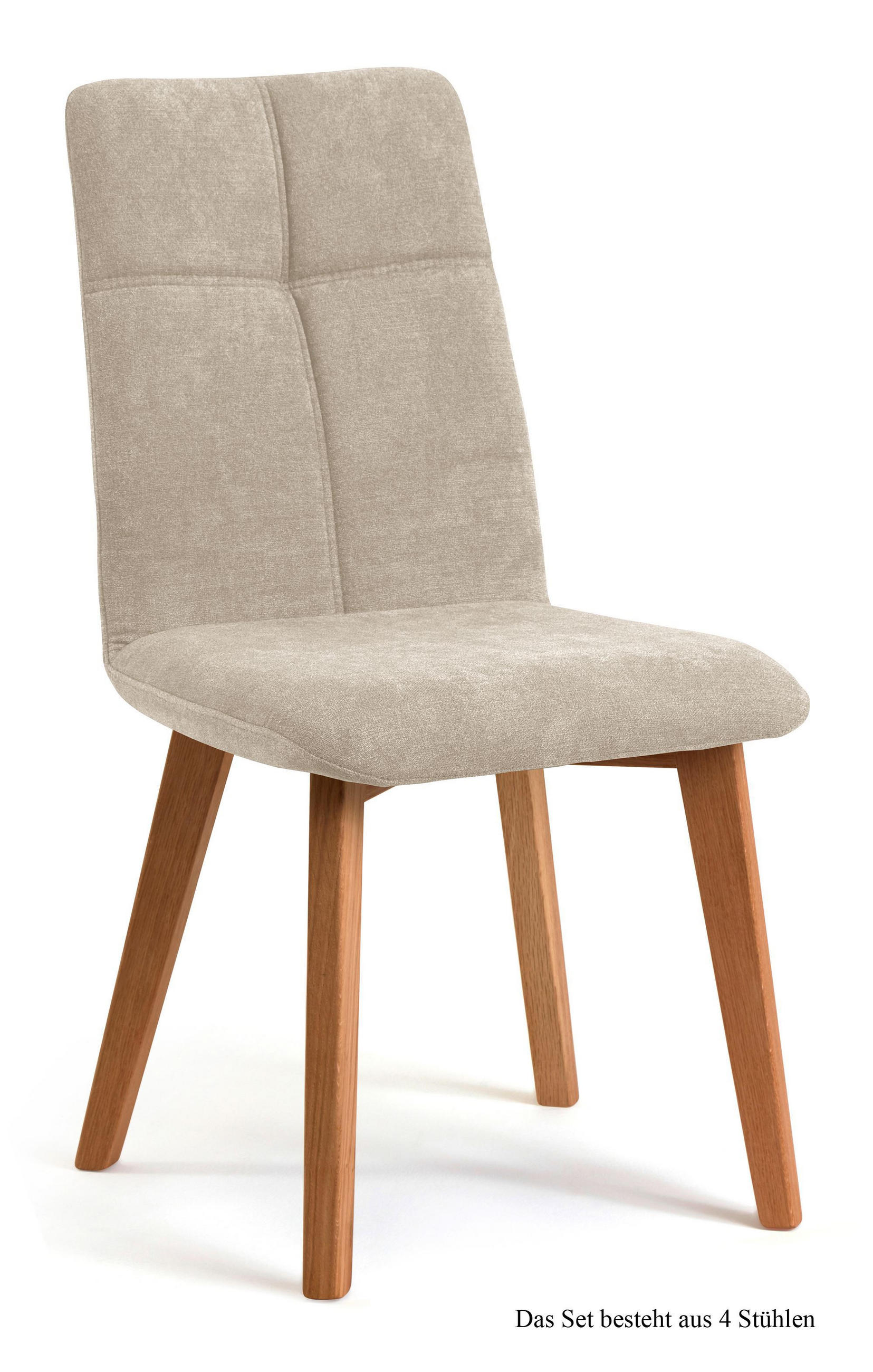 ESSZIMMERSTUHL (4er-Set) Dillian 47x92x60 Eiche geölt/Natur - Eichefarben/Naturfarben, Kunststoff (60/92/47cm) - 58aufmkessel