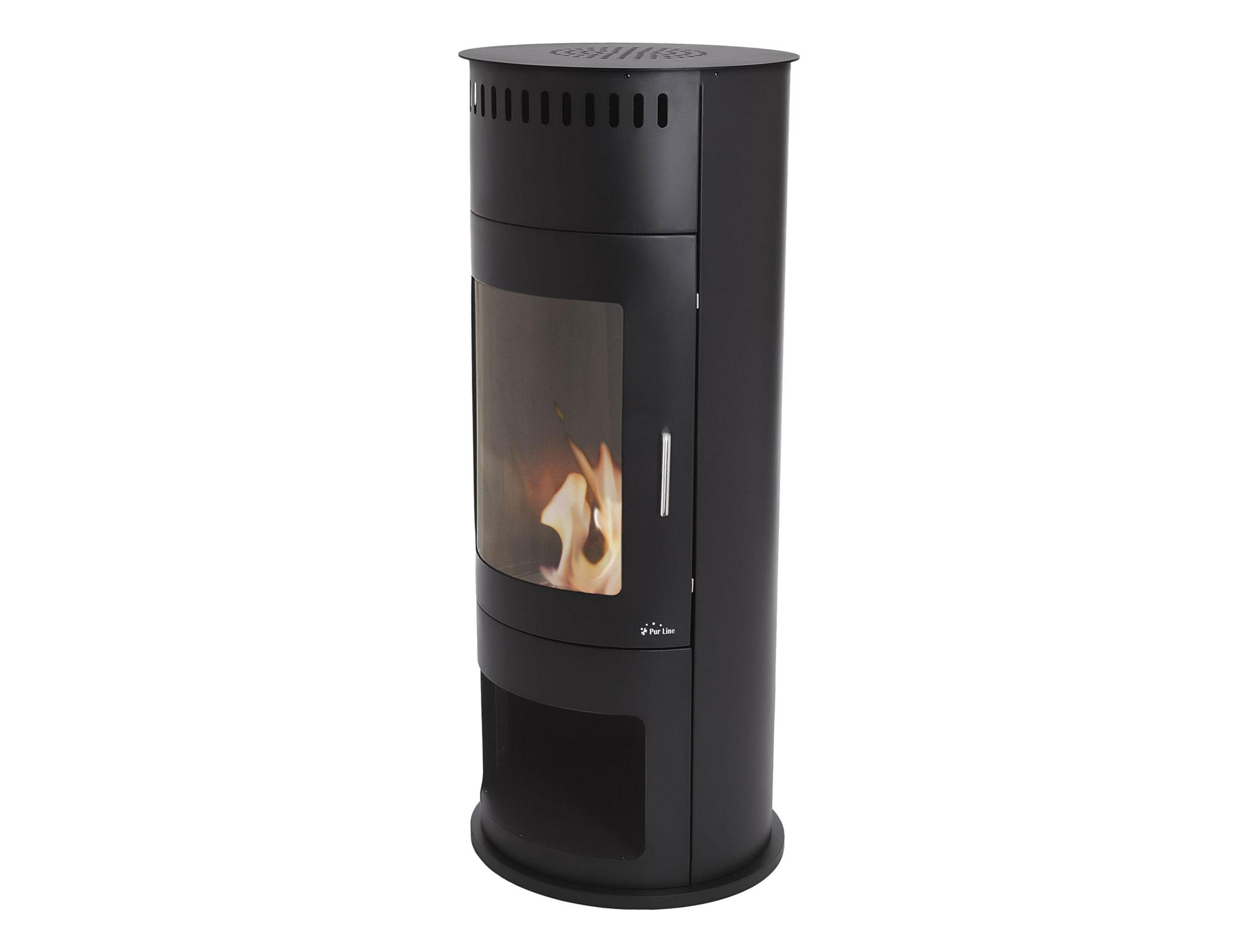 BIOETHANOL-OFEN Schwarz inklusive 2 L-Tank und 3 kW Leistung - Schwarz, Metall (46/112/46cm) - Purline