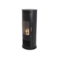 BIOETHANOL-OFEN Schwarz inklusive 2 L-Tank und 3 kW Leistung - Schwarz, Metall (46/112/46cm) - Purline