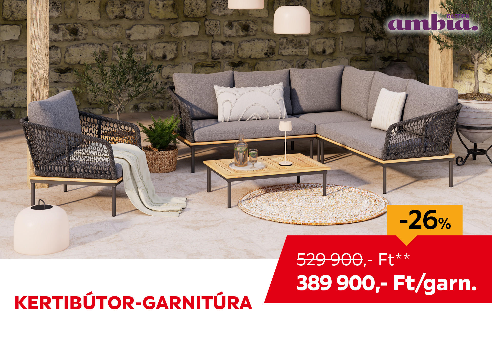 KERTIBÚTOR-GARNITÚRA Kiemelt termék 529900 Ft.- helyett 389900 Ft.-