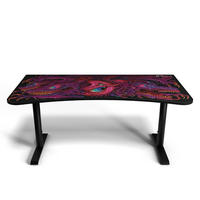 GAMINGTISCH Arena 160/82/71-81 cm Crawling Chaos - Schwarz, Metall (82/160/71cm) - Arozzi