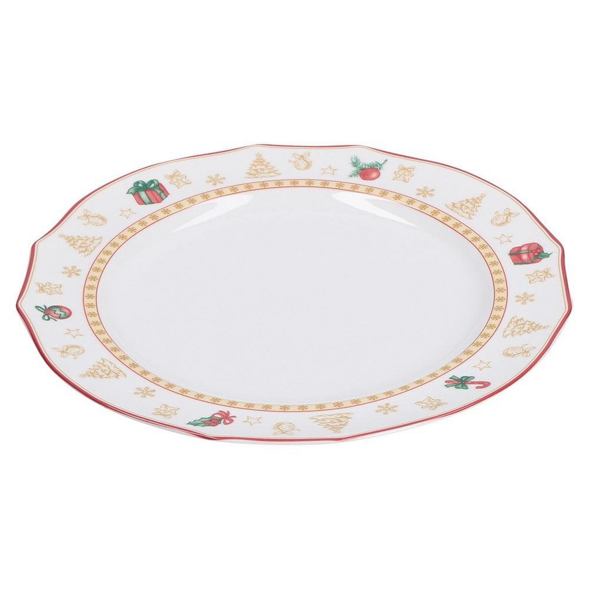 ETAGERE Weiß 31/31/2 cm NPCP022700006 - Weiß, Keramik (31/2cm) - La Porcellana Bianca 