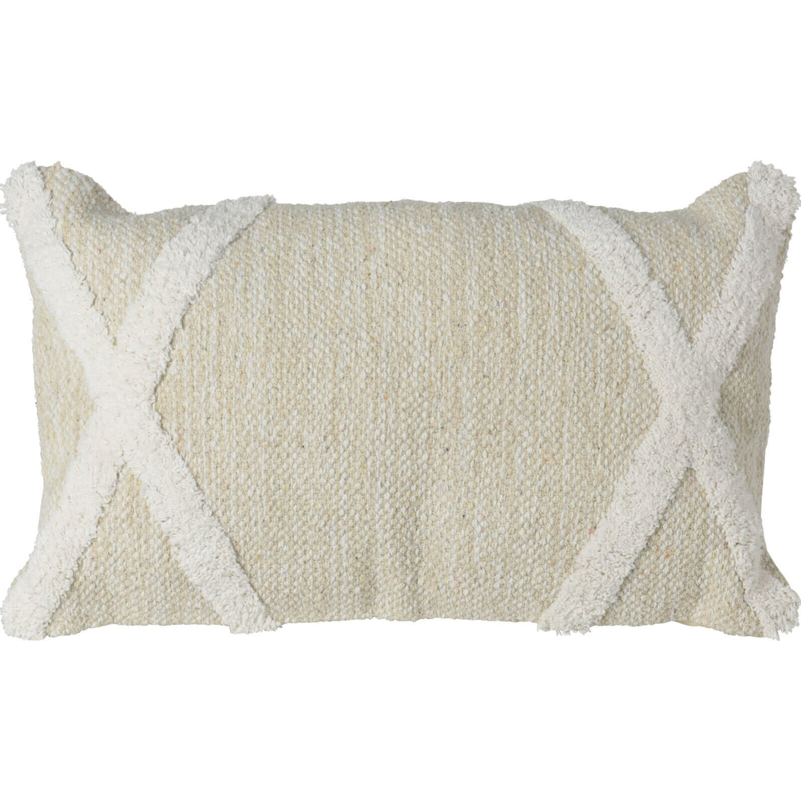 KISSENBEZUG Leinenoptik 30/50 cm - Beige, Naturmaterialen (30/50cm)