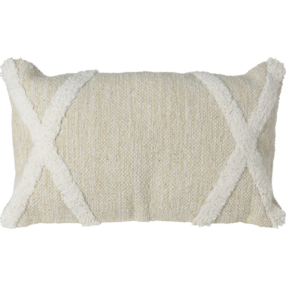 KISSENBEZUG Leinenoptik 30/50 cm - Beige, Naturmaterialen (30/50cm)