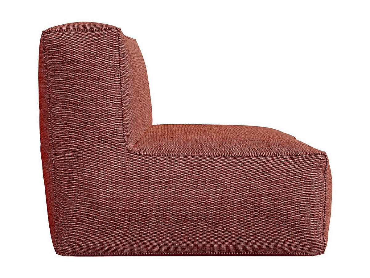 GARTENSESSEL - 1 -Sitzer - Olefin - terracotta - NOUMARA - Braun, Textil (95/80/70cm) - Vente-Unique