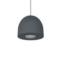 HÄNGELEUCHTE Campanella - Anthrazit, Metall (10/8/120cm) - Lumicom