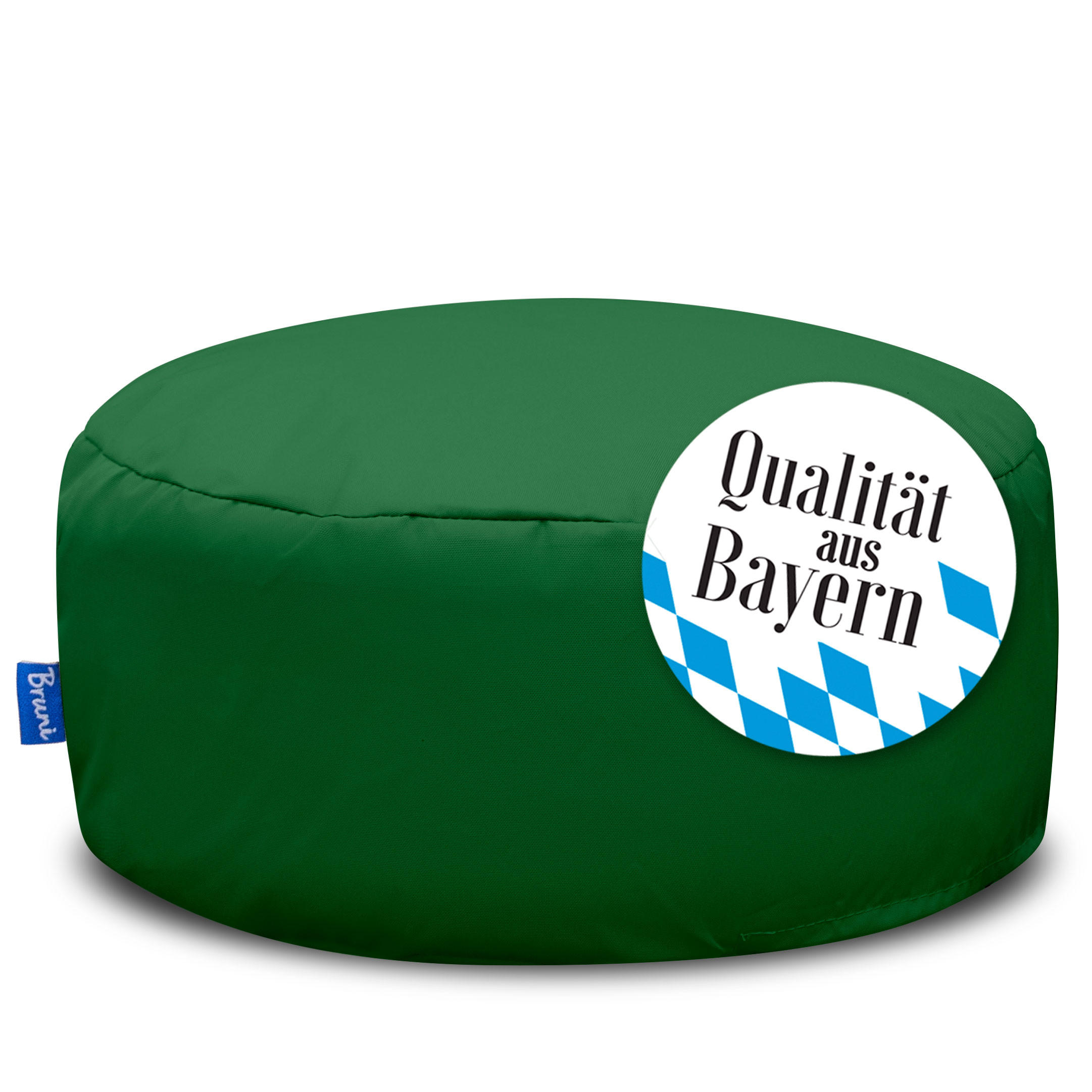 POUF M tannengrün - Waldgrün, Textil (500/200/500cm) - Bruni