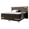 BOXBETT Tenosi 5 LED - Braun, Holz (160/200cm) - MIRJAN24