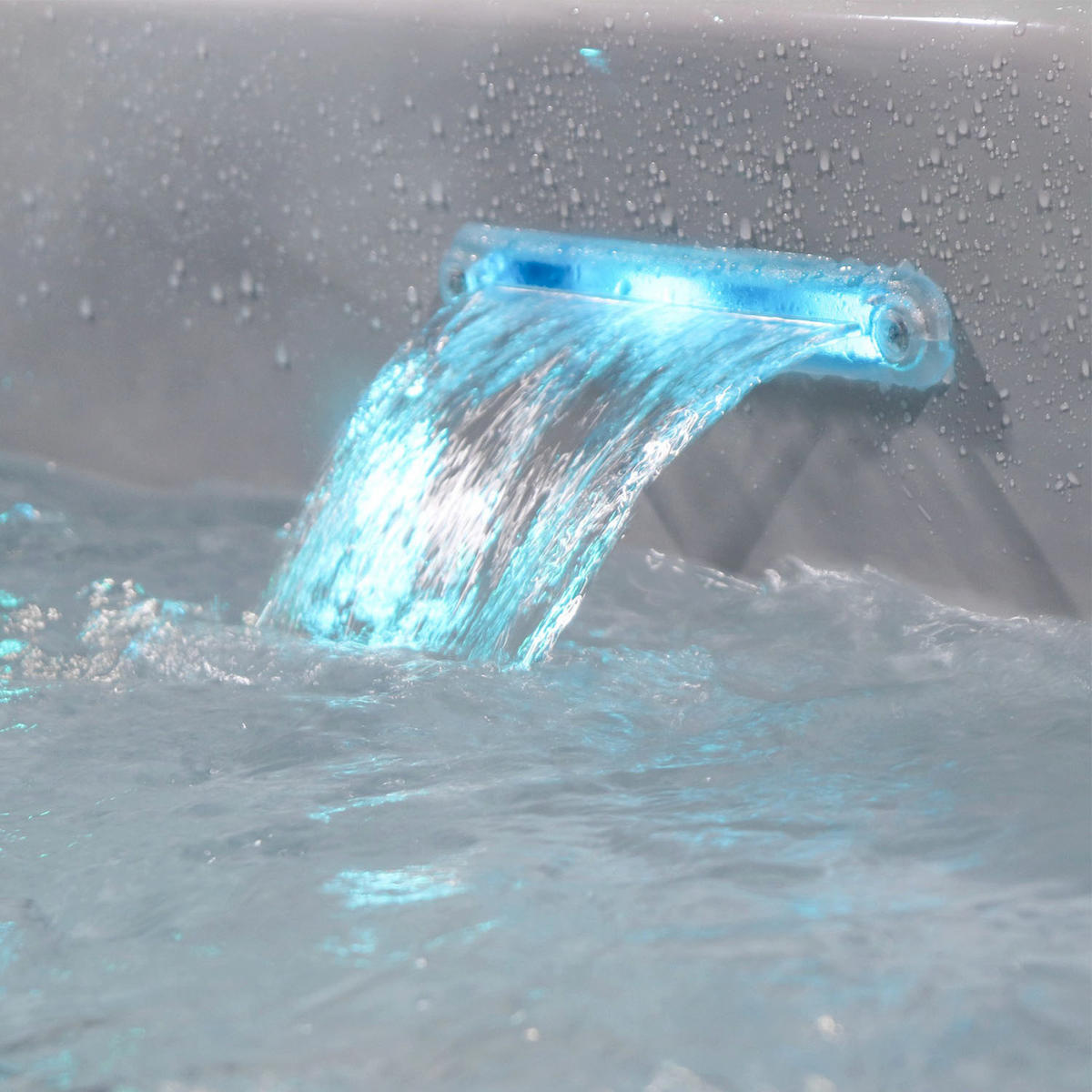 WHIRLPOOL Thunder Bay UV Whirlpool - Weiß Hochglanz, Kunststoff (219/82/219cm) - Canadian Spa Company