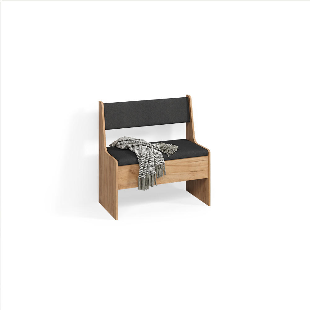 Livinity® LAVICE DO JÍDELNY DO ROHU Tiberio Pískový dub 41.5 x 76.6 cm