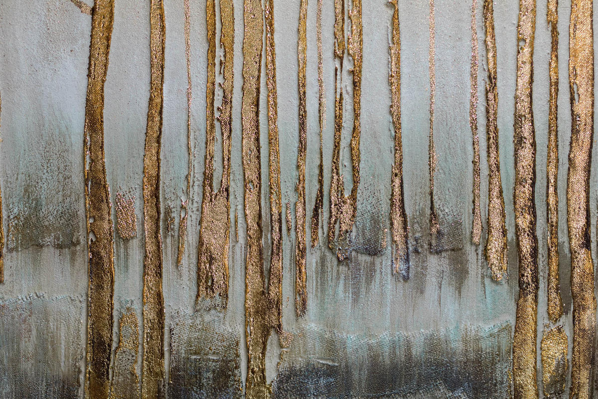 ÖLGEMÄLDE 120/60 cm - Braun/Grau, Holz/Textil (120/60cm) - KUNSTLOFT