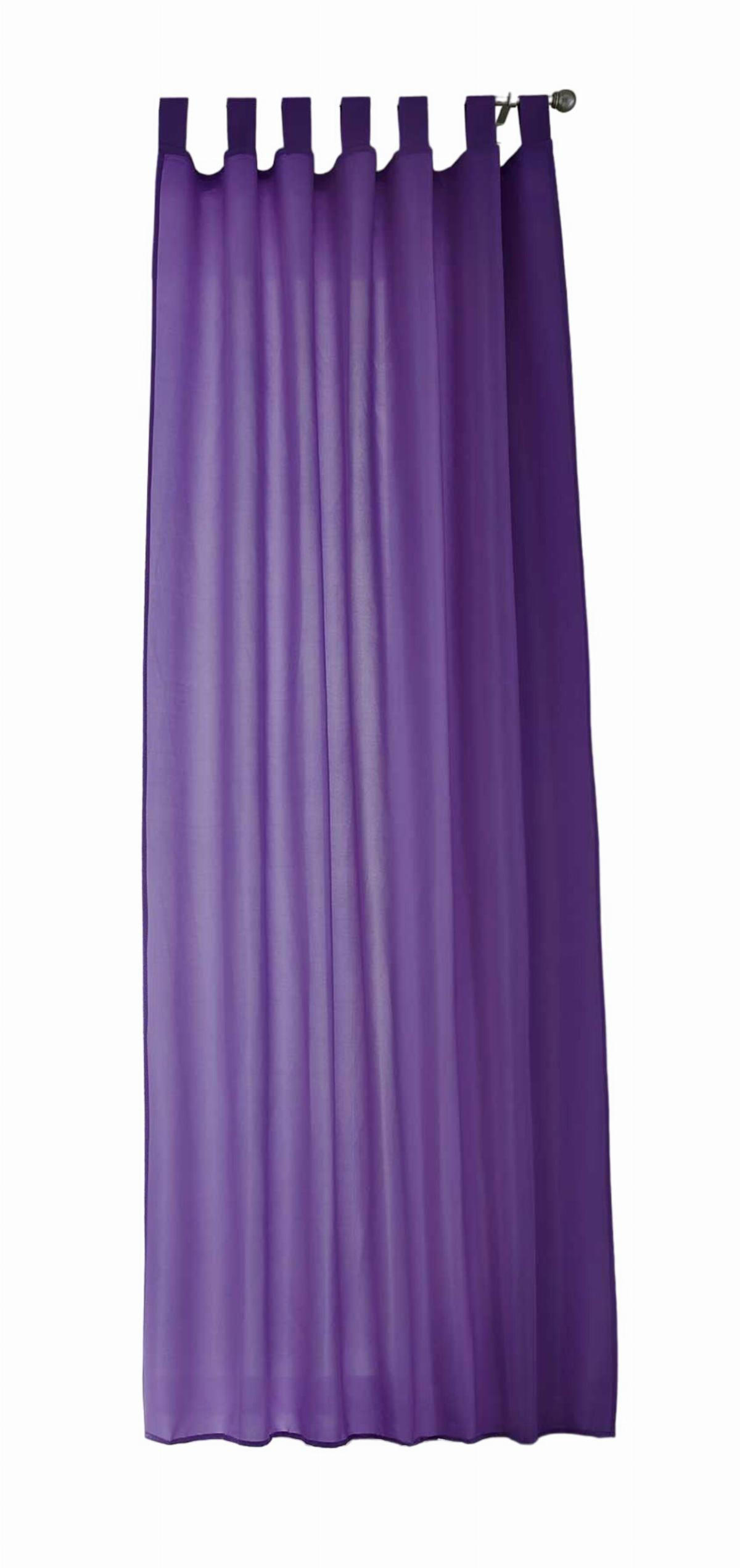VORHANG POTSDAM HxB 245x140 cm Lila - Lila, Textil (140/245cm) - Gardinenbox