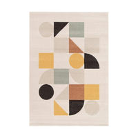 TEPPICH flexibel weich pflegeleicht mehrfarbig - Multicolor, Textil (120/170cm) - AFK Living