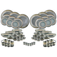 KOMPLETTSERVICE Plus Genesis - 60er-Set - Erde - Grau, Keramik (1/1/1cm) - Björn