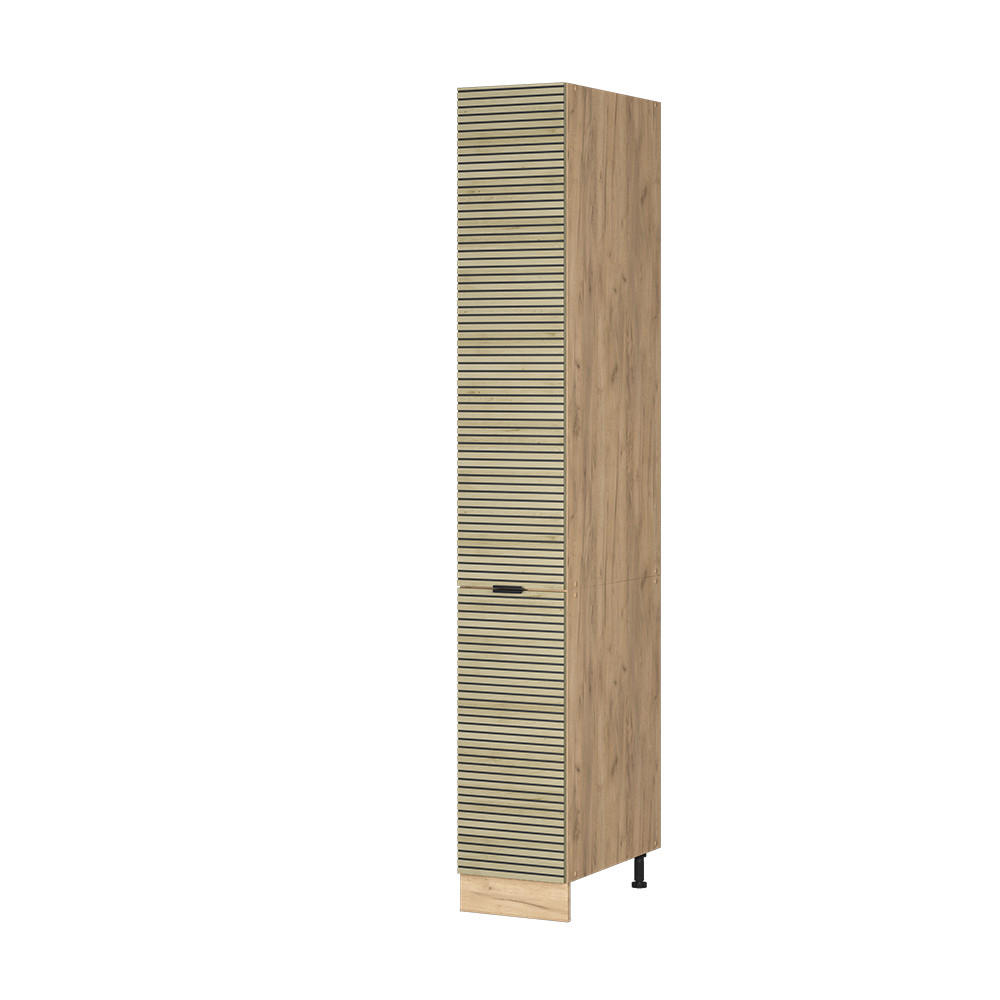 APOTEKARSKÅP Fame-Line Ekpanel 30 cm Ekfärgad, Honungsek 206.8/30/58.1 cm