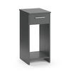 PC-SCHRANK Odin Anthrazit 35.1 x 45 cm - Anthrazit, Holzwerkstoff (45/35.1/77cm) - Vicco