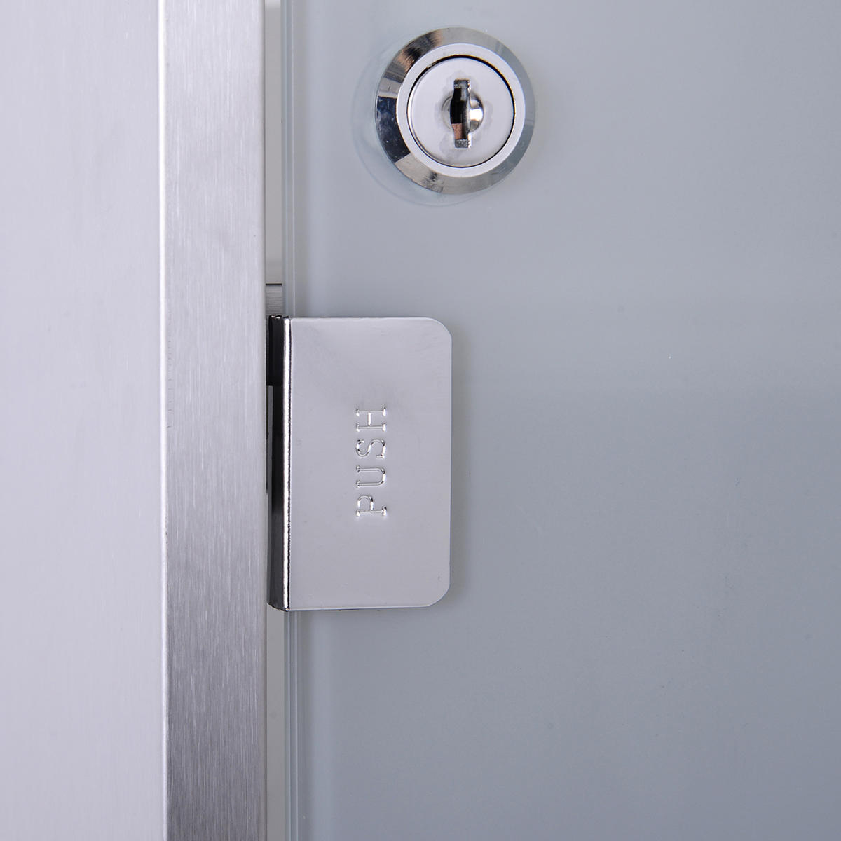 MEDIZINSCHRANK DE-09623 Silber - Silberfarben, Metall (30/50/18cm) - ComfortXL