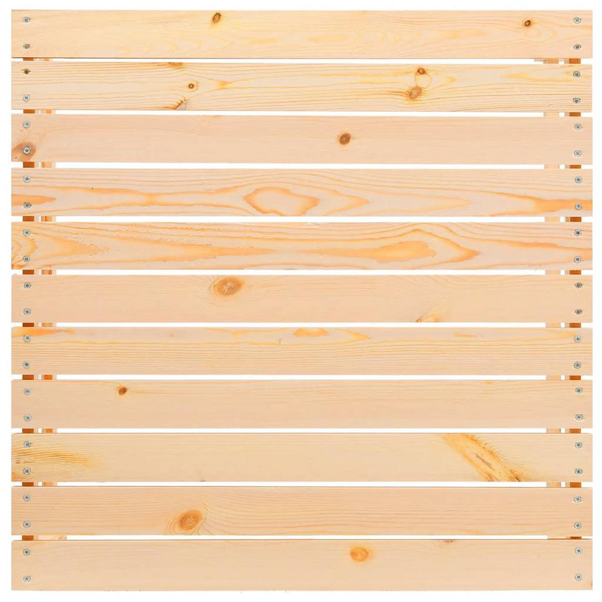 GARTEN-LOUNGE-SET 2-teilig Mit Kissen Kiefer Massivholz - Grau, Holz/Textil - vidaXL