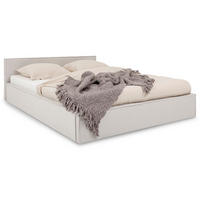 POLSTERBETT PESARO 160x200 cm hellgrau - Hellgrau, Textil (160/200cm) - IDIMEX