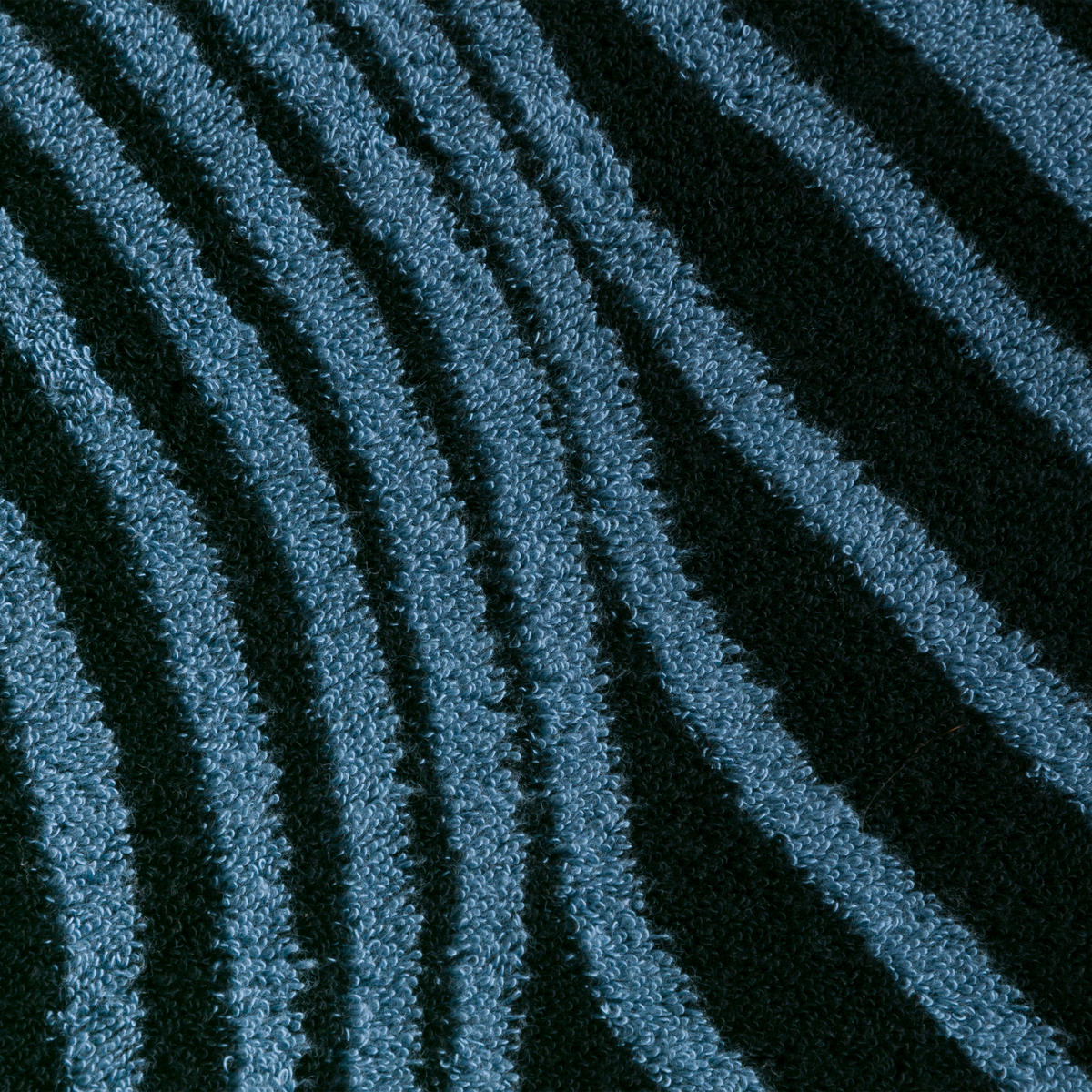 HANDTUCH ILLUSIONS - Blau/Schwarz, Textil (50/100cm) - MÖVE