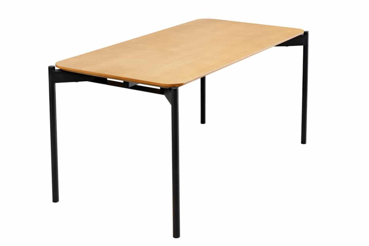 COUCHTISCH DESIGNO rechteckig Braun|Natur 90cm - Schwarz/Braun, Holz/Metall (45/90/45cm) - riess-ambiente