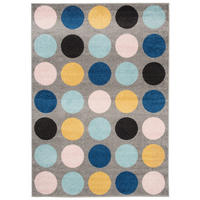 TEPPICH LAZUR Grau 300/400 cm - Multicolor/Grau, Kunststoff (300/400cm) - Tapiso