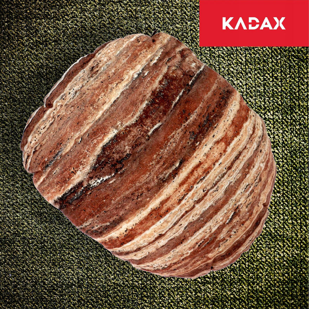 DEKOKISSEN, 33 x 41 cm - Hellbraun, Textil (33/41cm) - KADAX