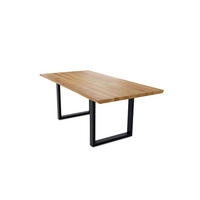 BAUMKANTENTISCH Daisie 4 160x78x90 Massivholztisch Wildeiche geölt - Wildeiche, Holz (160/78/90cm) - 58aufmkessel