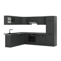 Anthrazit, Holzwerkstoff (287/81.6/60cm) - Vicco