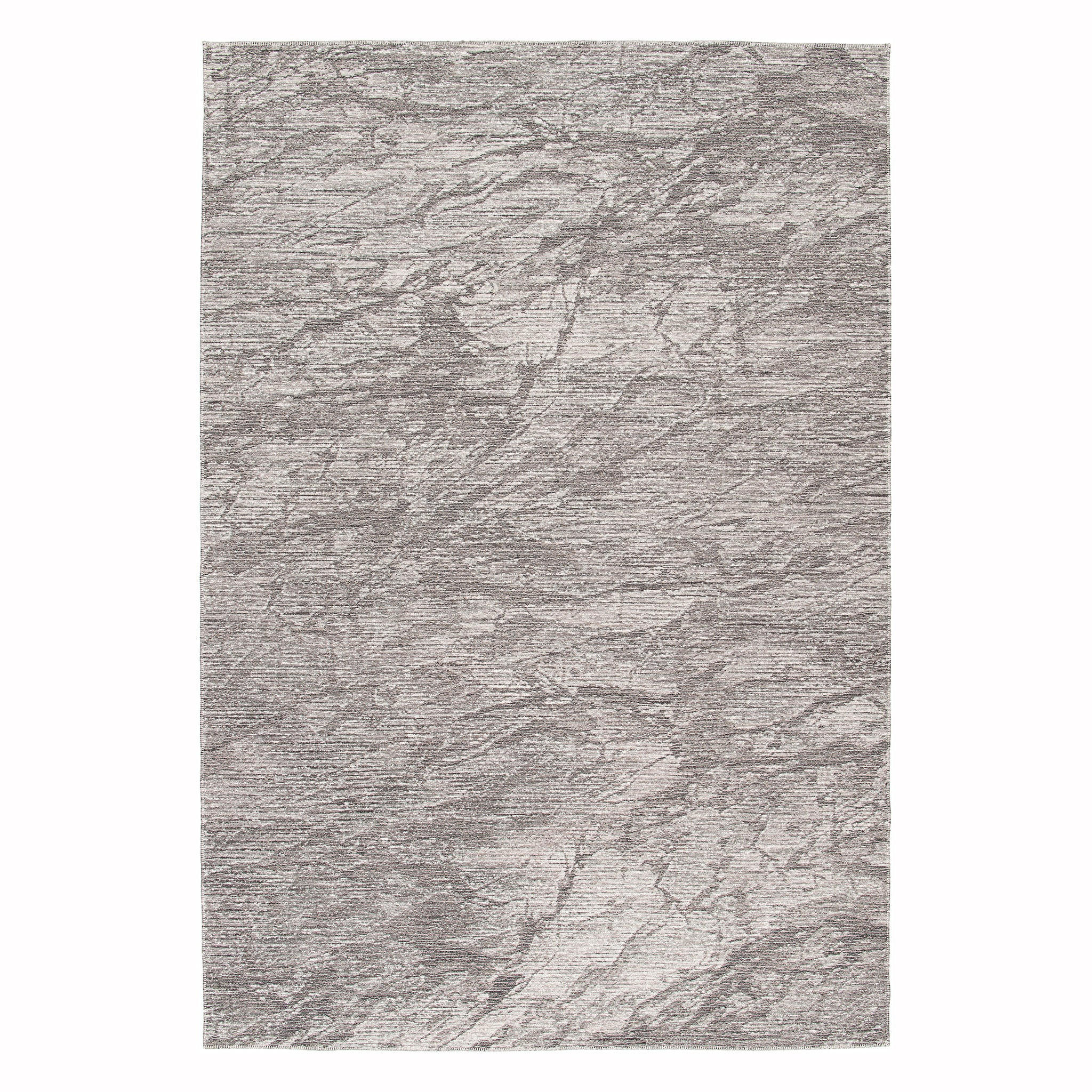TEPPICH, Strukturierter in Naturtönen grau - Grau, Textil (120/170cm) - AFK Living