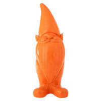 DEKO KOBOLD ORANGE - Orange, Glas/Naturmaterialien (54/142/56cm) - J-Line