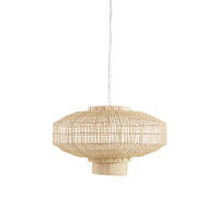 HÄNGELAMPE Paldor - Braun - 60/60/33.5 cm - Braun, Naturmaterialien (60/60/33.5cm) - Light & Living