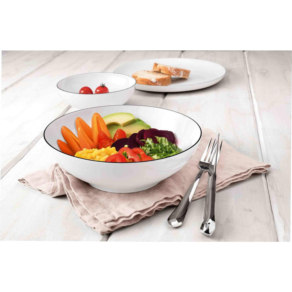 Thumbnail - Seltmann Weiden Schüssel, Weiß, Keramik, Rund, 1x1x1 cm, Essen & Trinken, Geschirr, Geschirr-Sets, Tafelservice