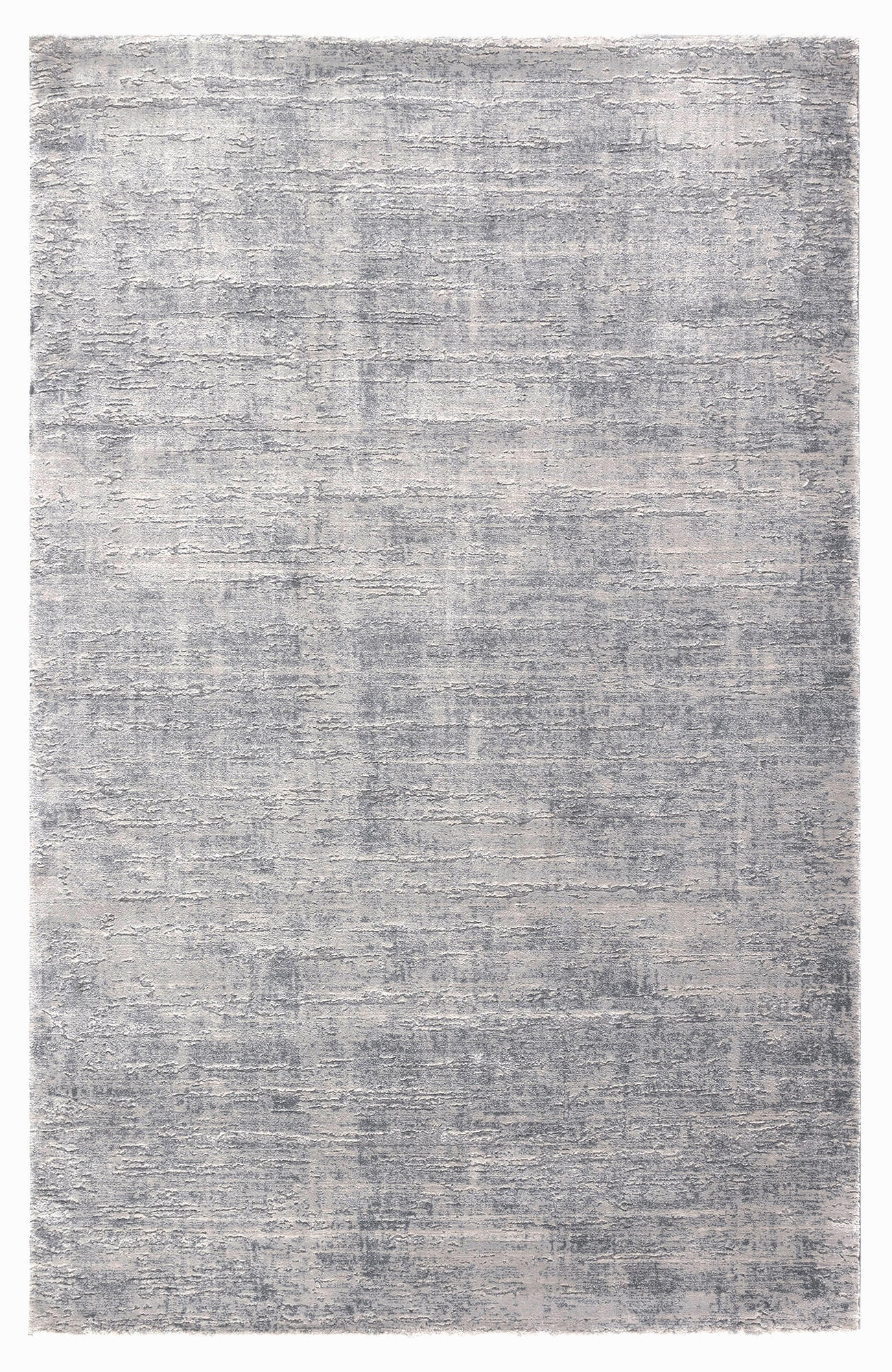 Tesso Living Glanzeffekt-Teppich Silber 120x170 cm