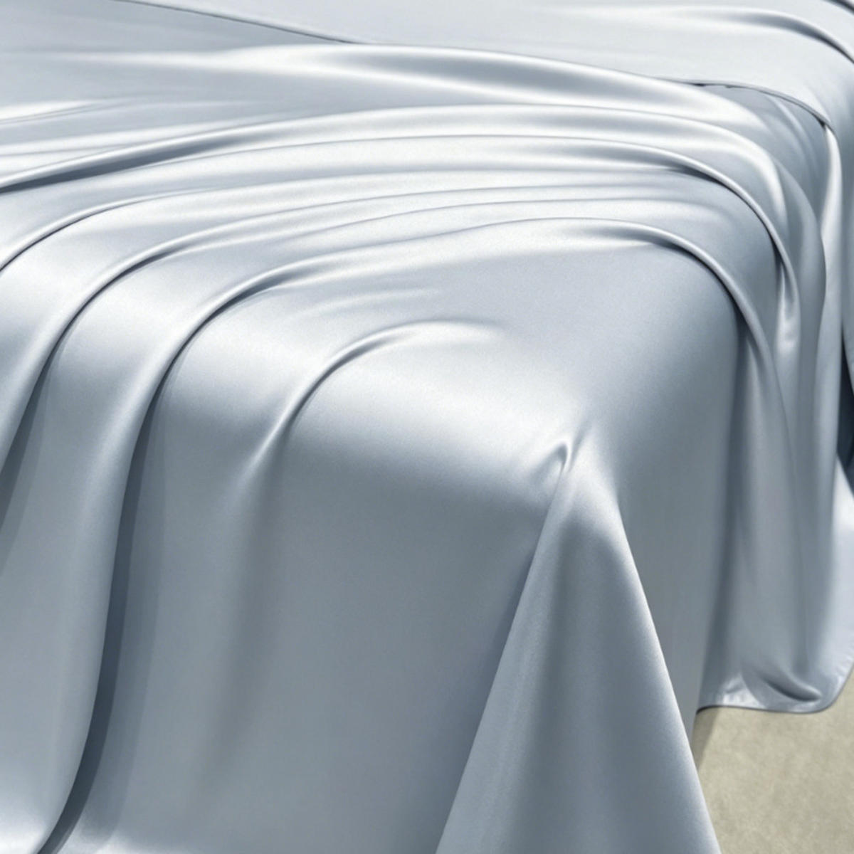 BETTWÄSCHE,BLAU, Eisseidenstoff, 230 x 160 cm - Blau, Textil (160/230cm) - Authentics
