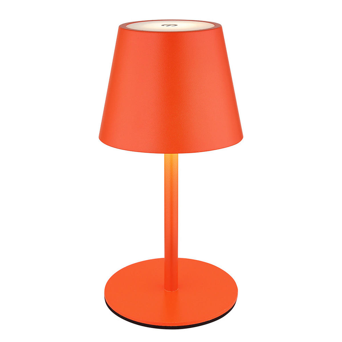 LED TISCHLAMPE Vannie I orange - Orange, Metall (11.5/11.5/36cm) - Globo Lighting