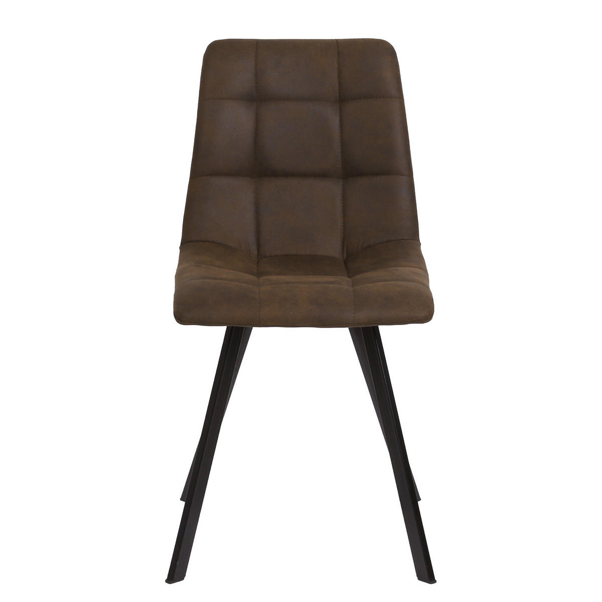 POLSTERSTUHL - Braun, Textil/Metall (44/86/57cm) - home24