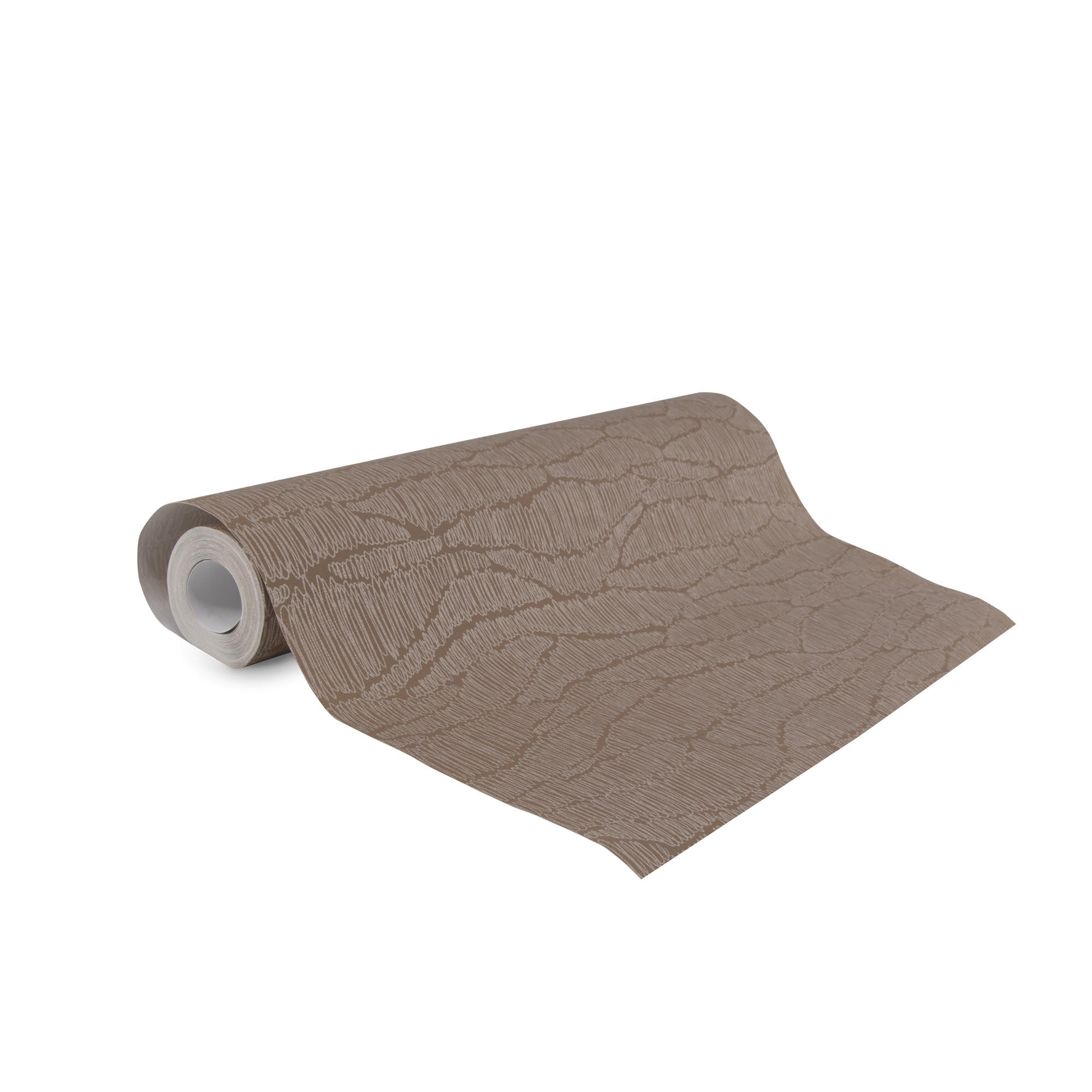 TAPETE Thya - Braun, Papier/Kunststoff (53/1000cm) - Superfresco Easy