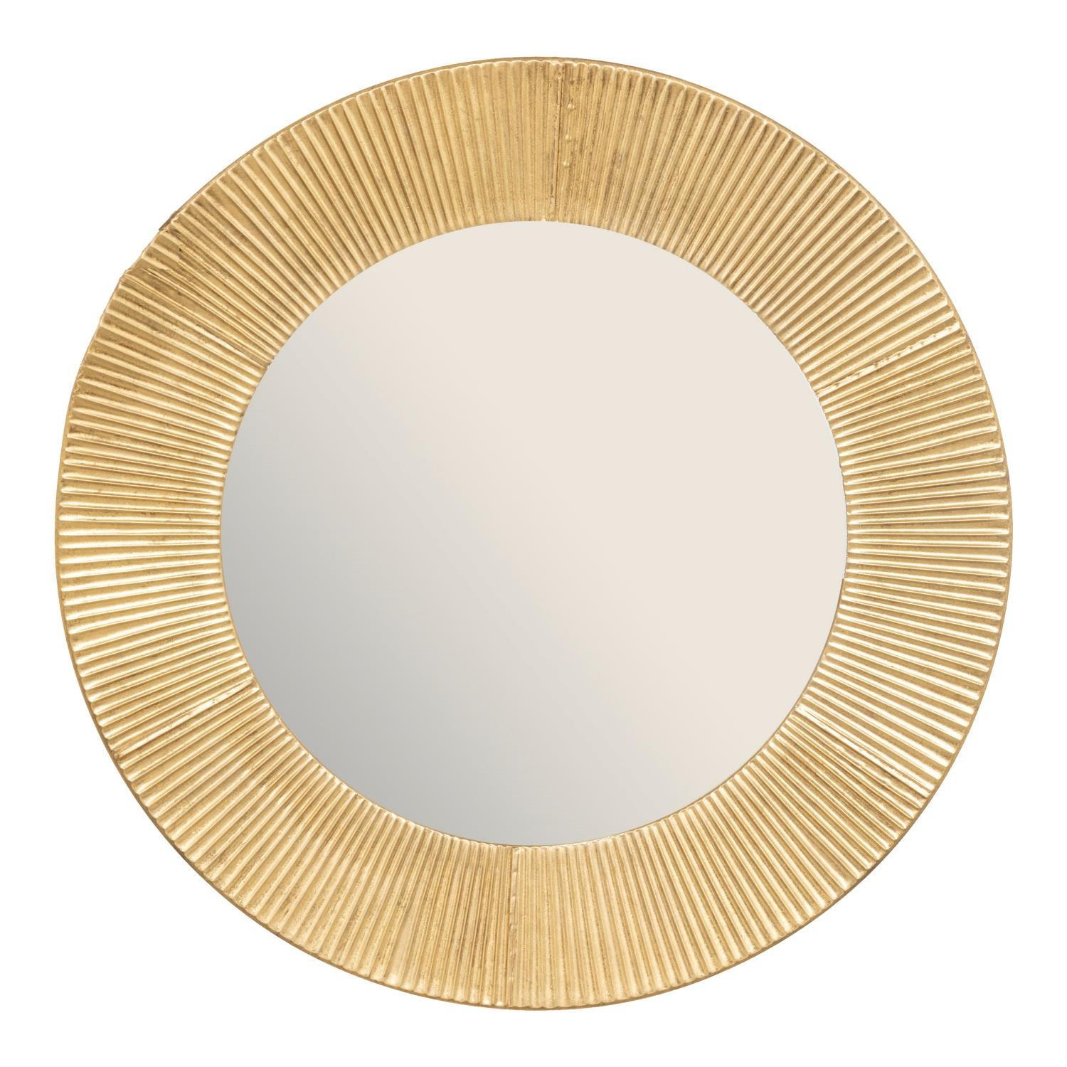 SPIEGEL mit goldenem Metallrahmen Milda 90/90/2,5 cm - Goldfarben, Metall (90/2.5/90cm) - Atmosphera Createur d´interieur