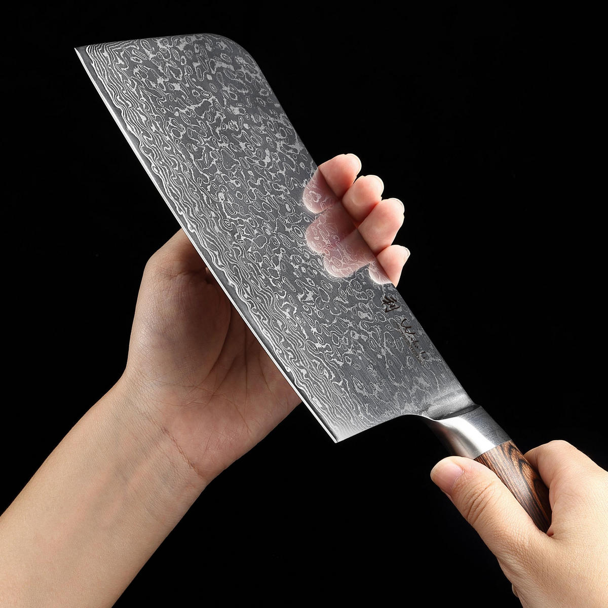 KNOCHENHACKMESSER Sakura Serie - Braun, Metall (31cm) - Wakoli