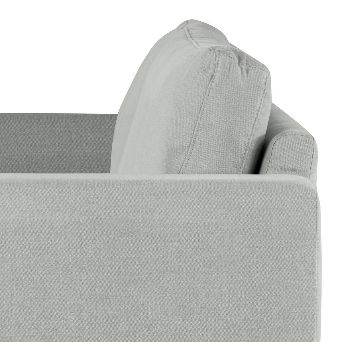 SESSEL - Buchefarben/Grau, Buchenholz/Textil (122/81/88cm) - home24