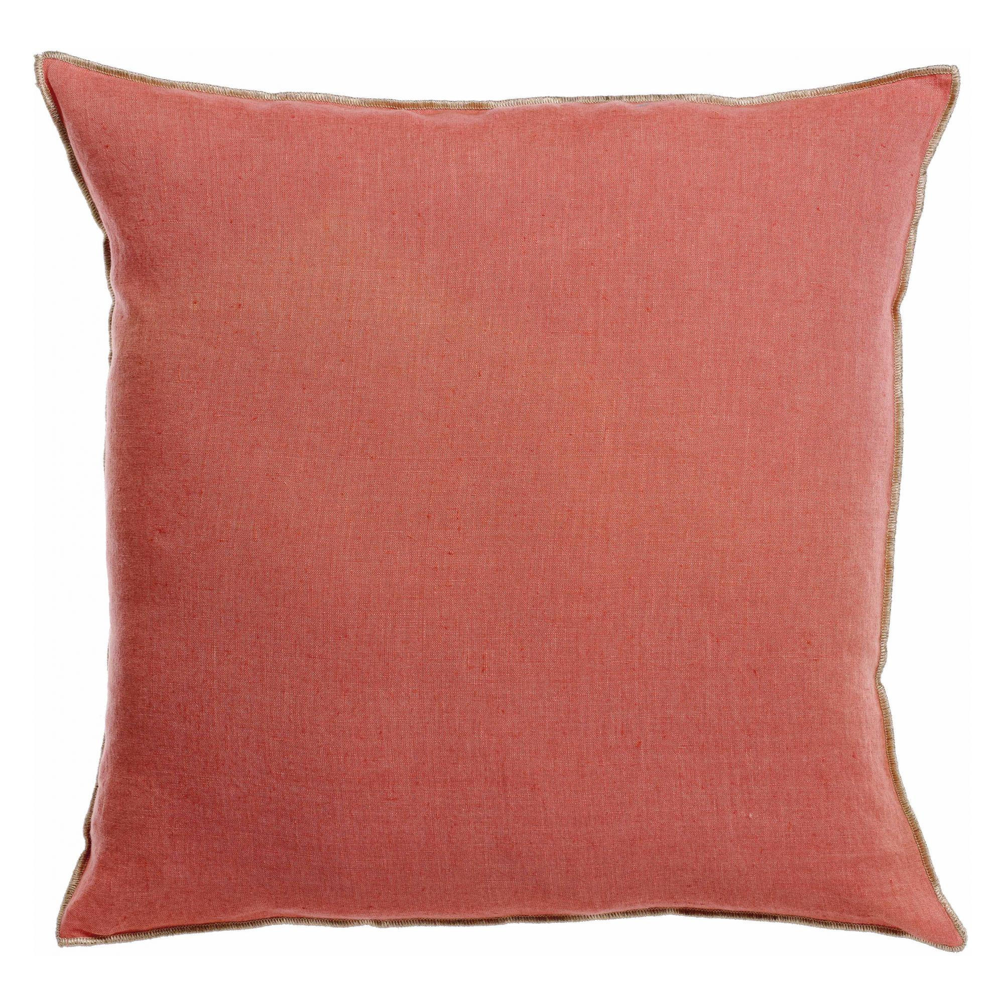 KISSEN Zeff Celeste pfirsich 45 x 45 cm - Koralle, Textil (45/45cm) - Vivaraise