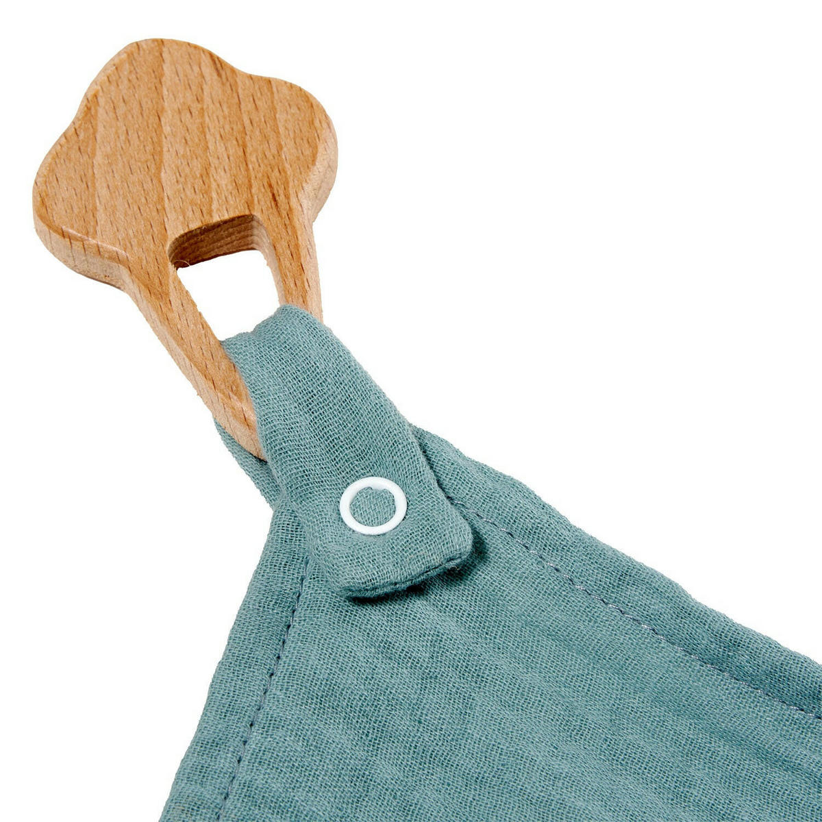 KUSCHELTUCH Musselin Eis Mint - Mintgrün, Textil (30/1/30cm) - nordic coast company
