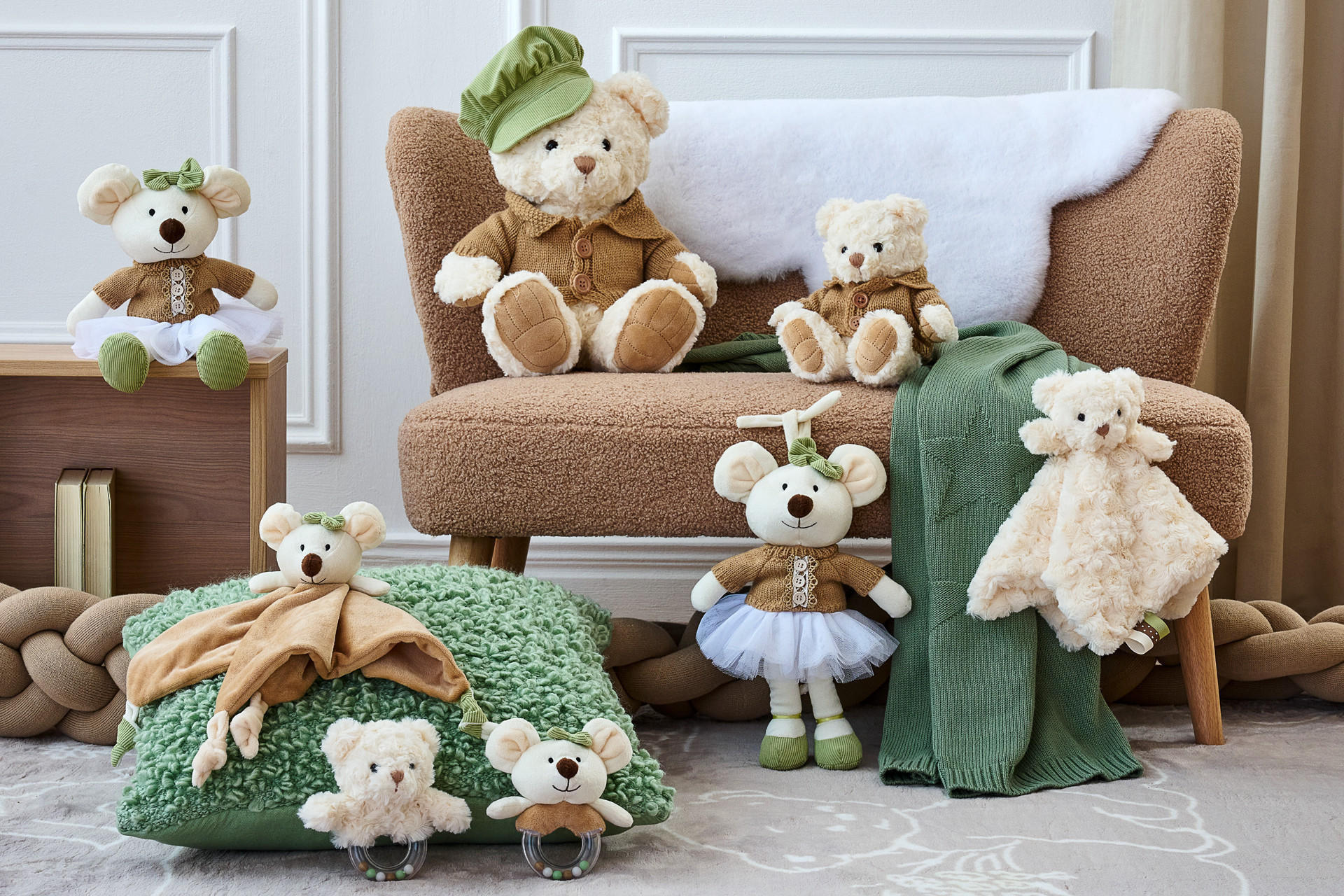 Interior chic baby igrače