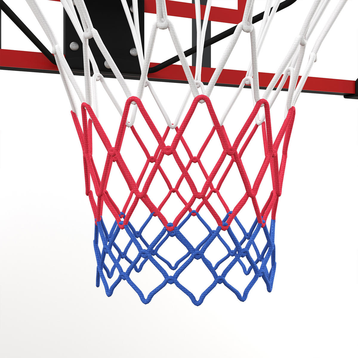 BASKETBALLKORB DE-10444 Wandmontage, bruchsichere PC-Rückwand - Multicolor, Metall (61/113cm) - ComfortXL