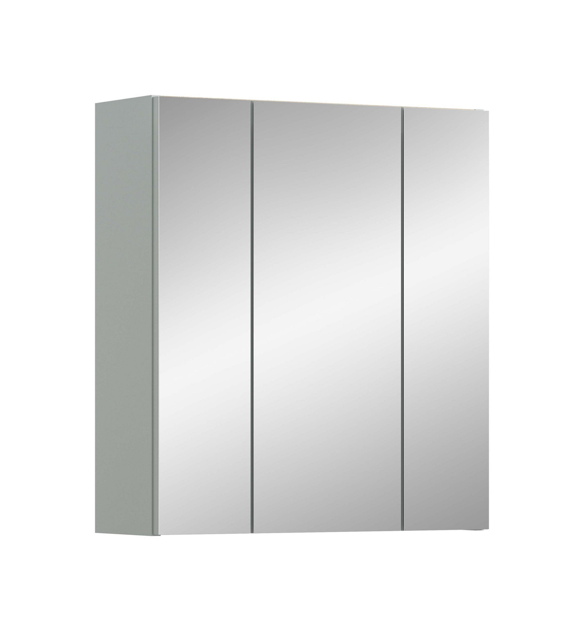 SPIEGELSCHRANK STAR (B/H/T: ca. 60/68/19 cm) in Eiche hell/Spiegelglas - Eichefarben, Holzwerkstoff (60/68/19cm)