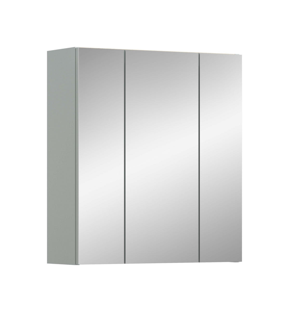 SPIEGELSCHRANK STAR (B/H/T: ca. 60/68/19 cm) in Eiche hell/Spiegelglas - Eichefarben, Holzwerkstoff (60/68/19cm)