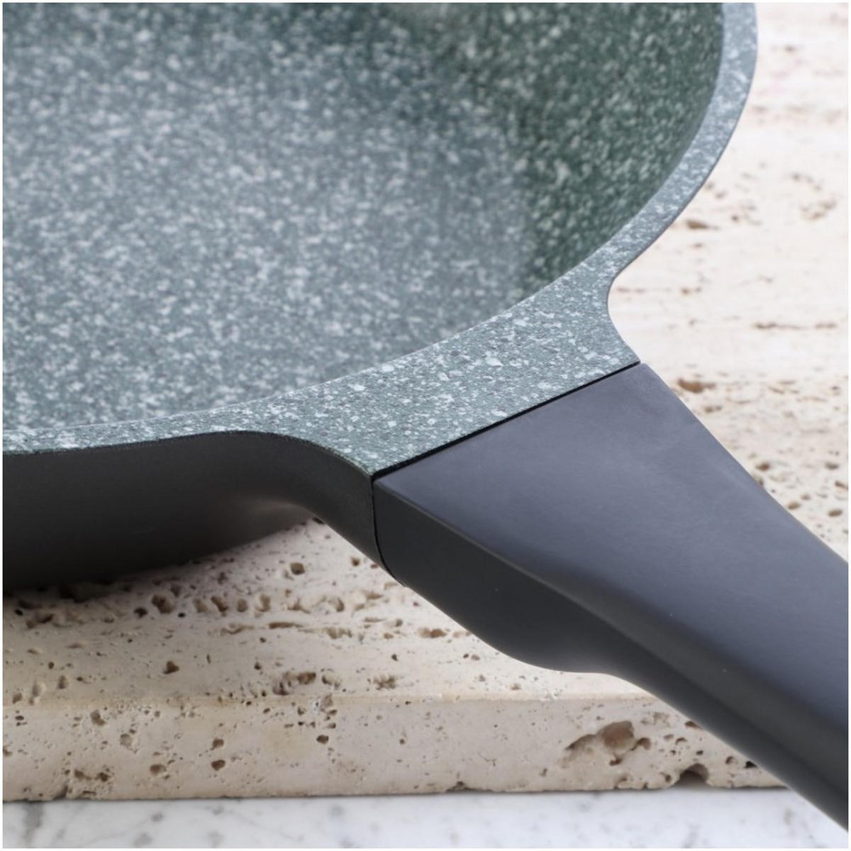 PFANNE Grau 40/26/5.5 cm TS1441 - Grau, Metall (26cm) - Tiross 