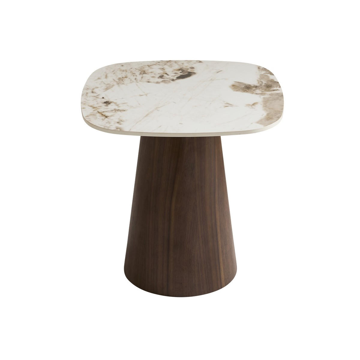 BEISTELLTISCH Keramik 58/50/50 cm - Braun, Keramik (58/50/50cm) - Signature