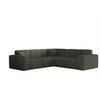 ECKSOFA Univ Celes Premium Ascot Bukla - Jadegrün, Holzwerkstoff/Textil (246/246cm) - Fun Möbel